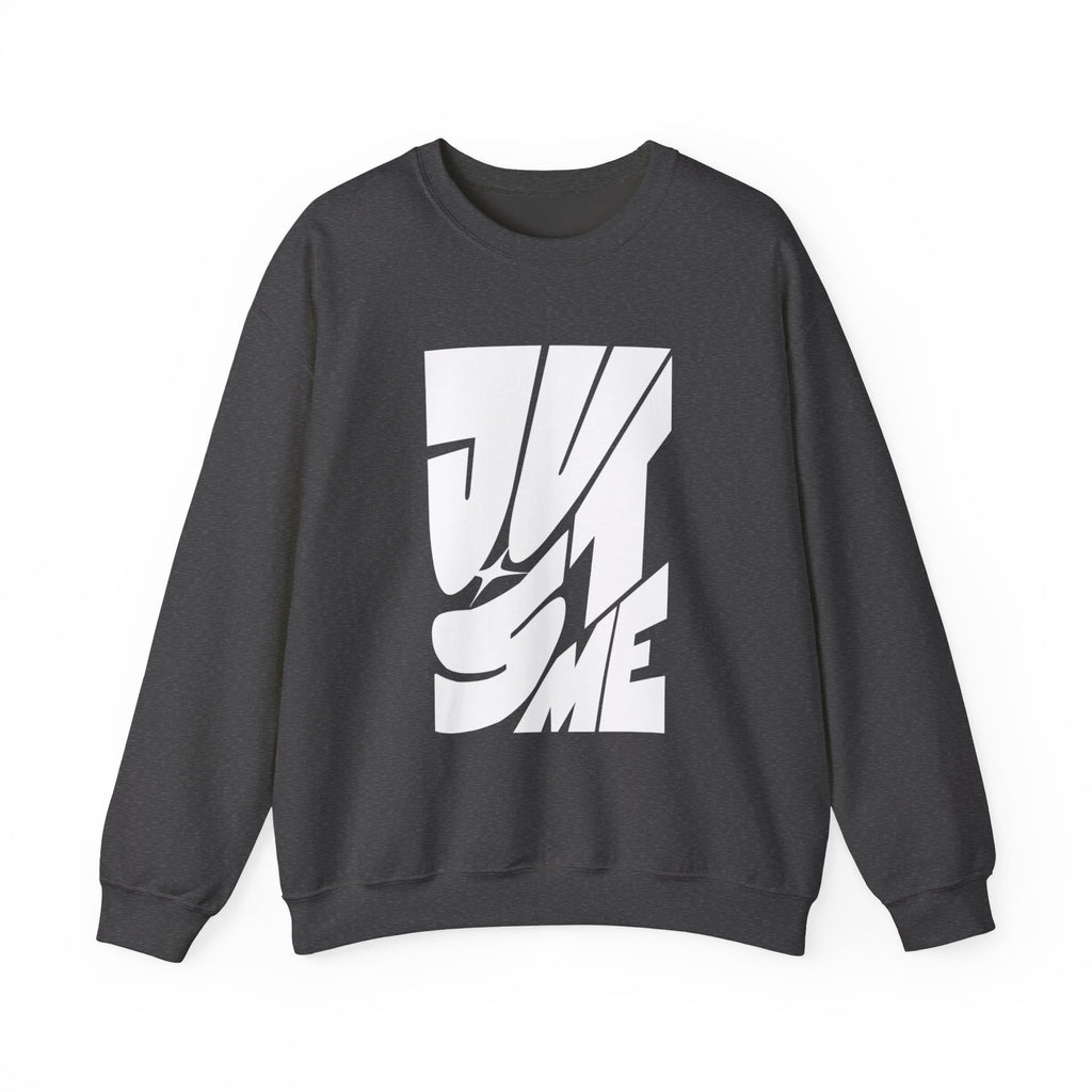 Just Me Typography Graphic Premium Men's Sweatshirt | The Fashion Studio Graphic Premium Men's Sweatshirt
