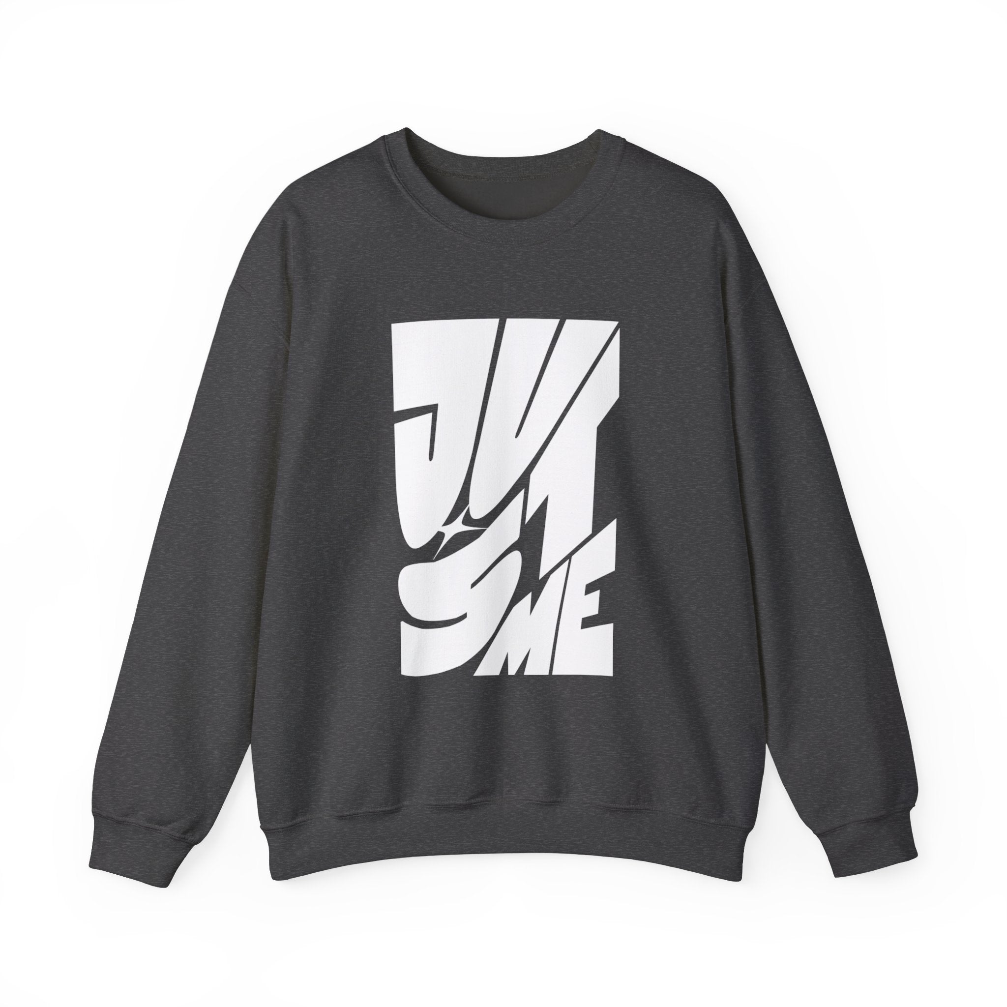 Just Me Typography Graphic Premium Men's Sweatshirt | The Fashion Studio Graphic Premium Men's Sweatshirt