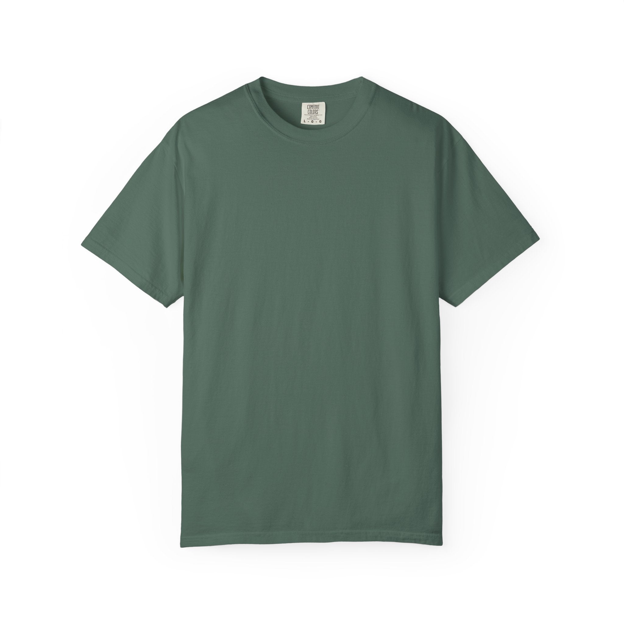 Mens X-press Quality Garment-Dyed Plain T-shirt