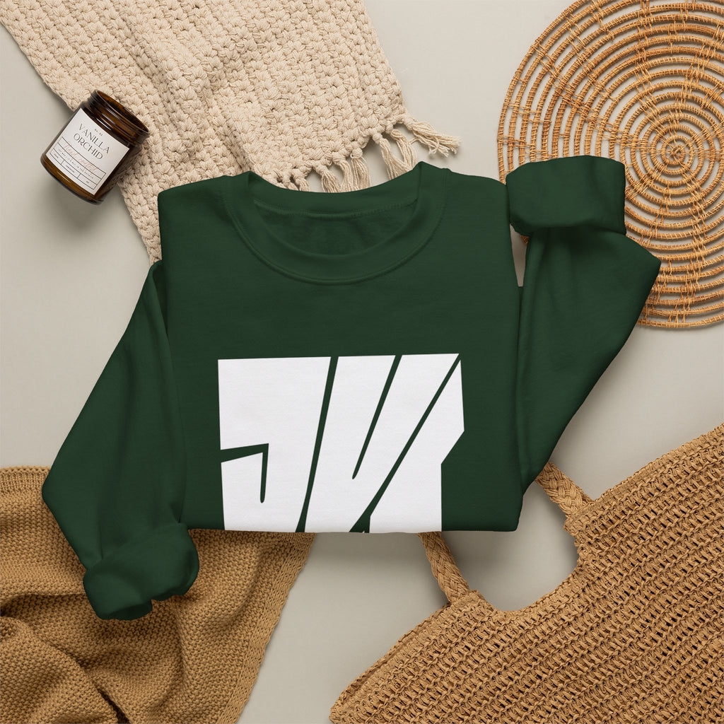 Just Me Typography Graphic Premium Men's Sweatshirt | The Fashion Studio Graphic Premium Men's Sweatshirt