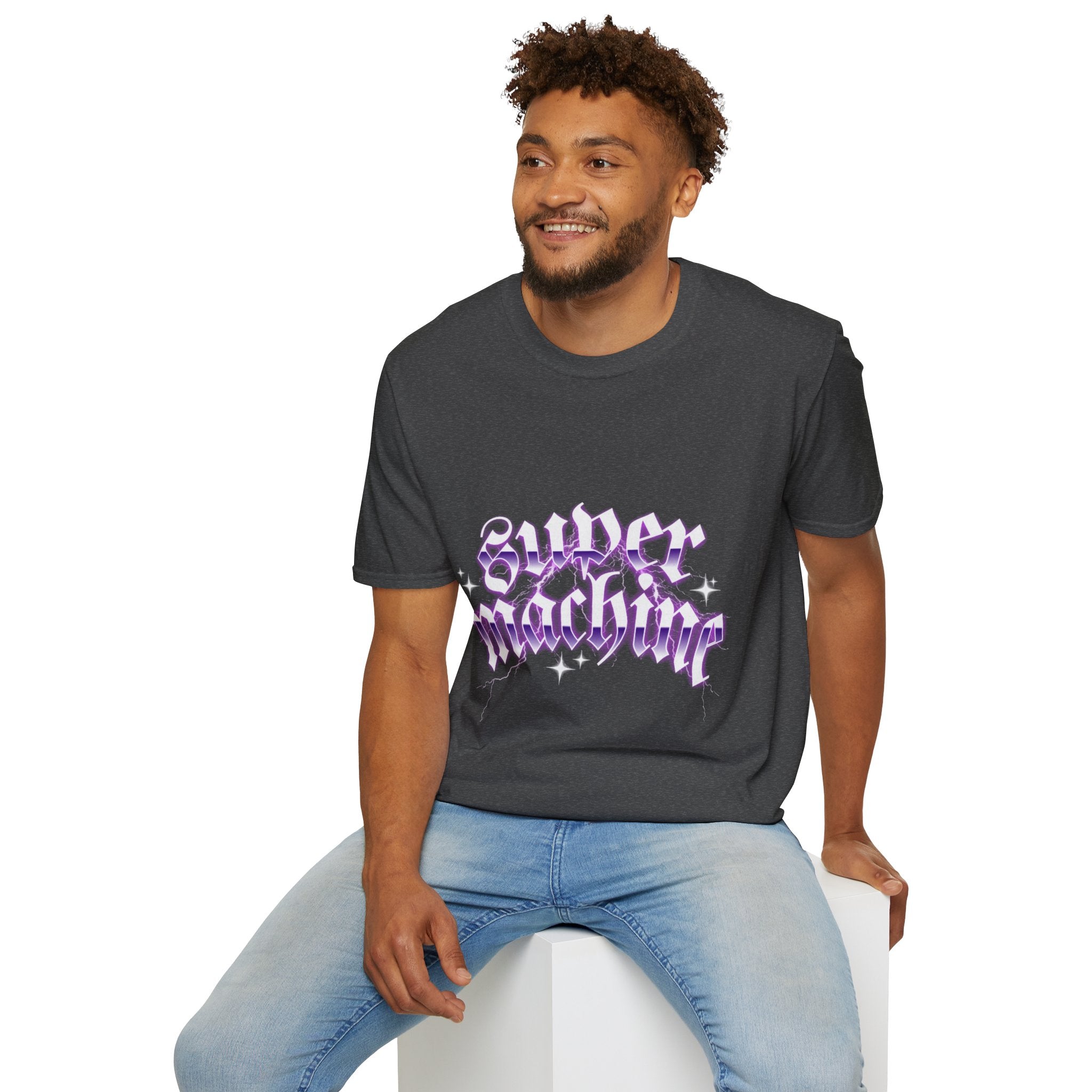 Super Machine Graphic Premium Men's t-shirt | The Fashion Studio Graphic Premium Men's t-shirt