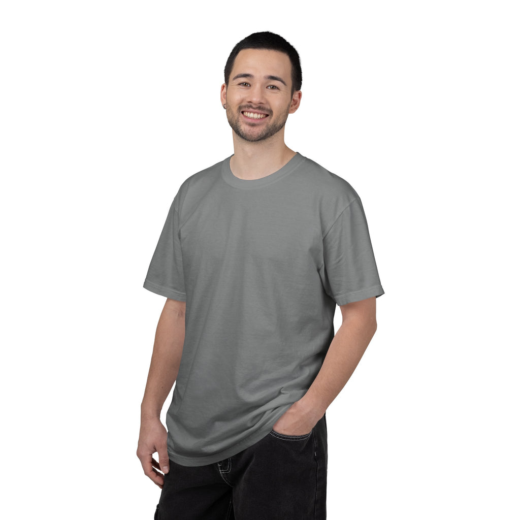 Mens X-press Quality Garment-Dyed Plain T-shirt