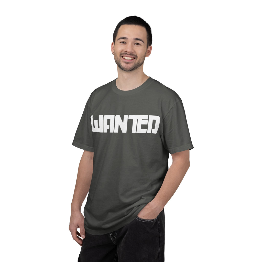 Wanted Graphic Premium Men's t-shirt | The Fashion Studio Graphic Premium Men's t-shirt