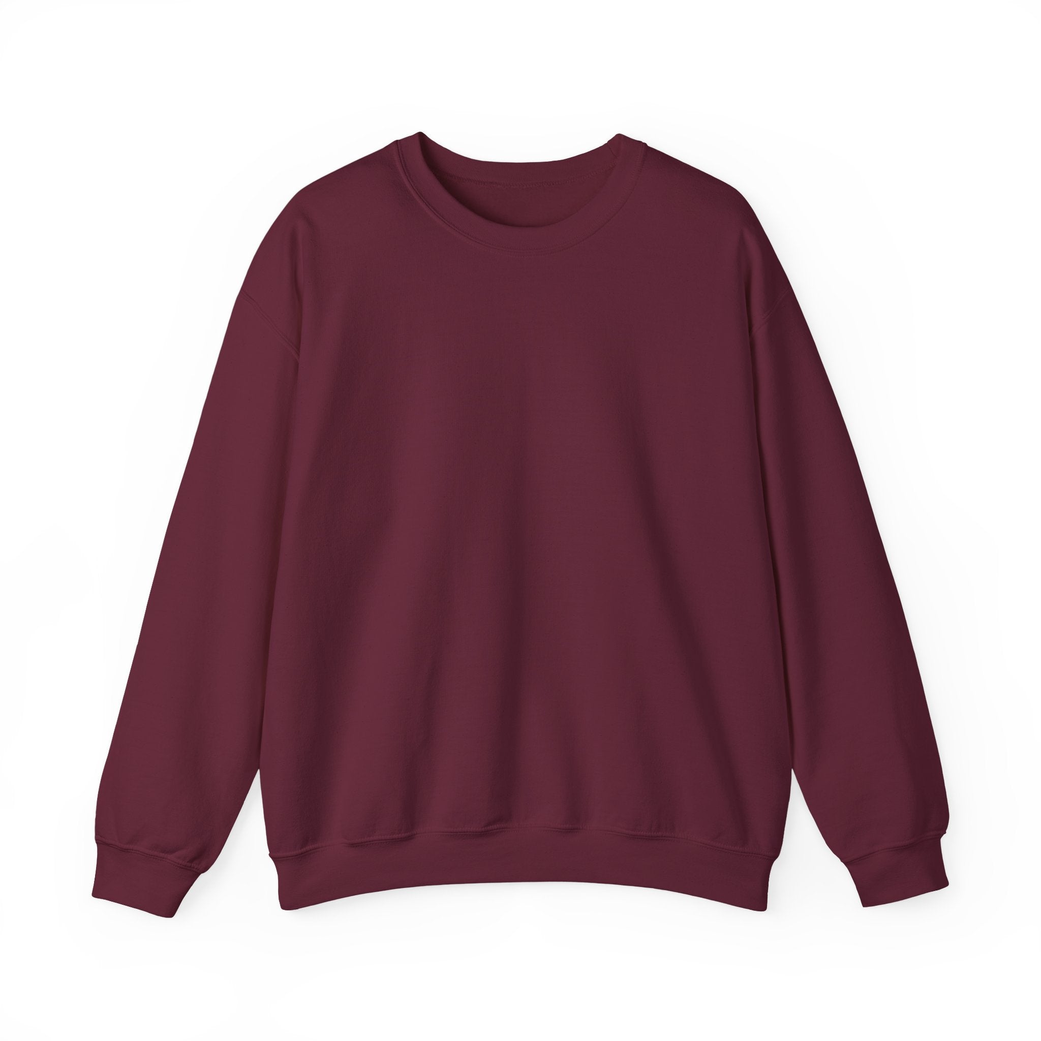 Men's X-Press Quality Luxury Maroon Crewneck Sweatshirt