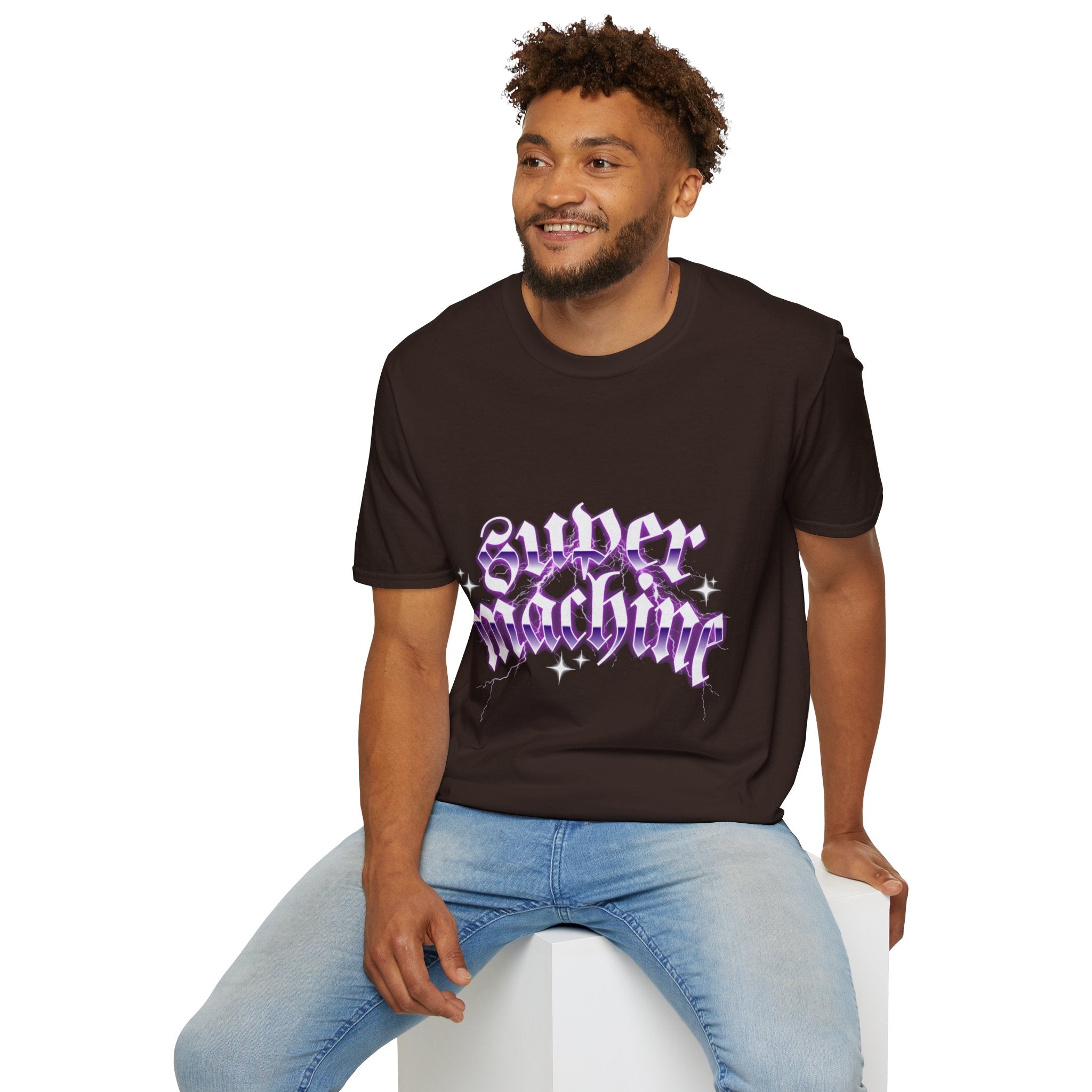 Super Machine Graphic Premium Men's t-shirt | The Fashion Studio Graphic Premium Men's t-shirt