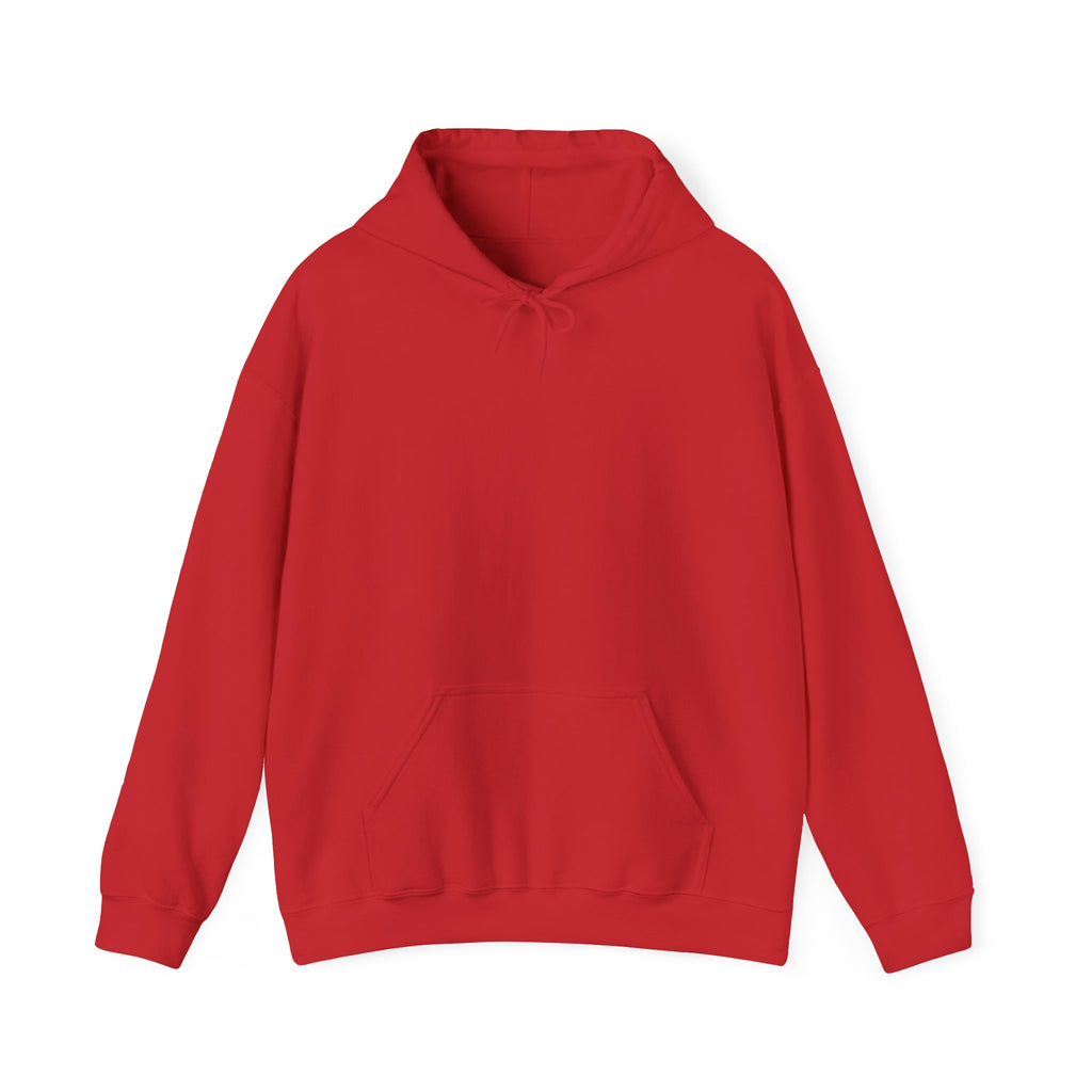 Mens X-Press Quality Red Plain Heavy Blend™ Hooded Sweatshirt
