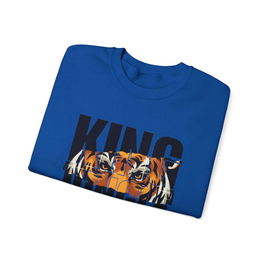 King of the Jungle Tiger Graphic Men's Premium Sweatshirt | The Fashion Studio Graphic Men's Premium Sweatshirt