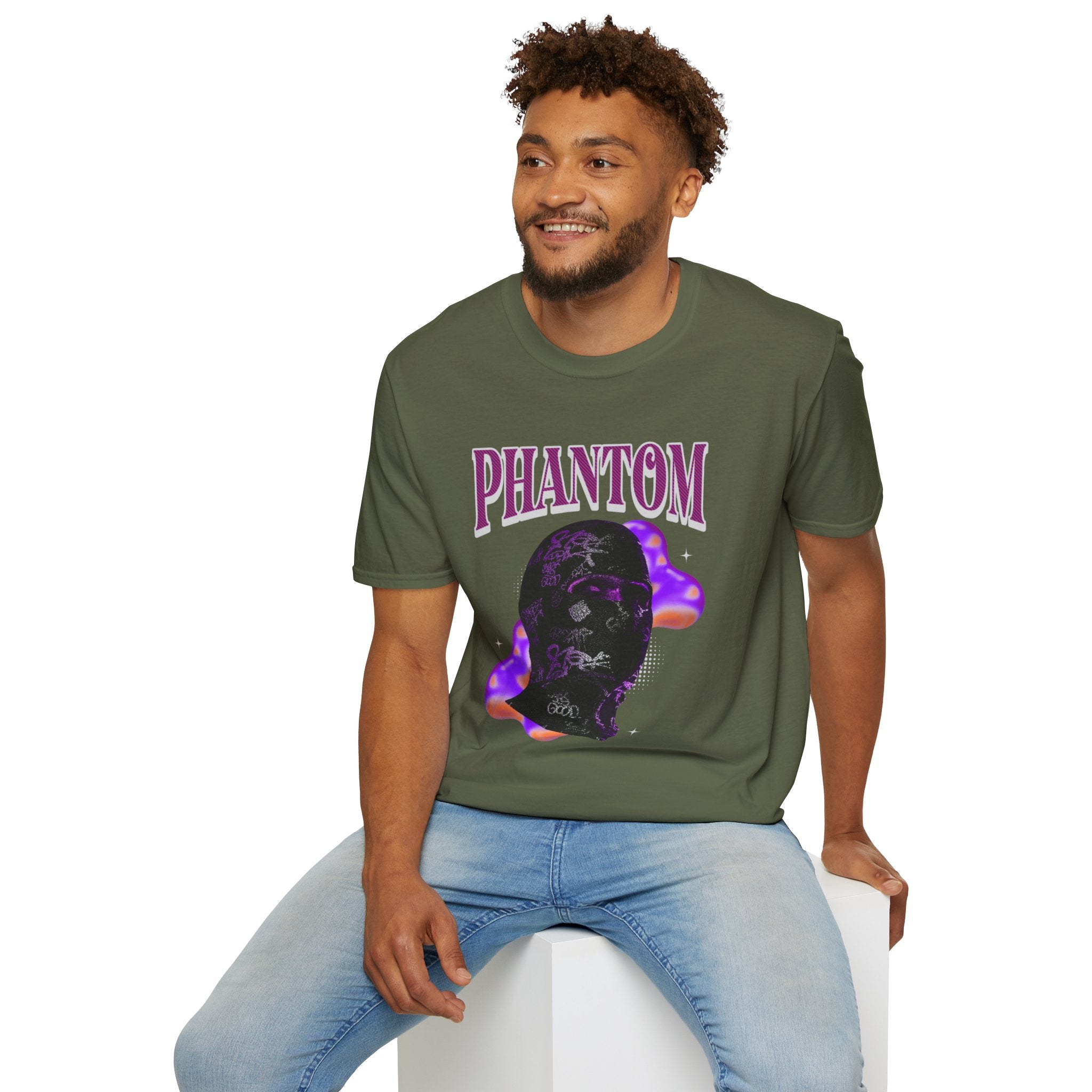 Phantom Graphic T-Shirt | Premium Oversized Streetwear Tee | The Fashion Studio