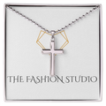 Men's Stainless Steel Christian Cross Necklace